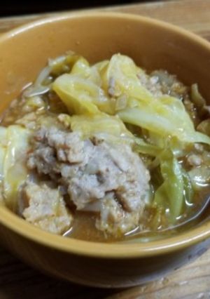 圧力鍋で☆時短☆キャベツと挽き肉の重ね煮-レシピのメイン写真