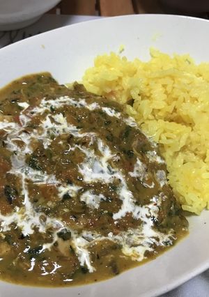ほうれん草チキンスパイスカレー-レシピのメイン写真