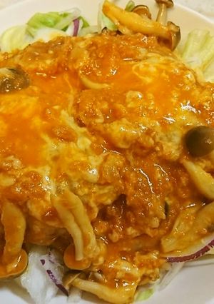 市販のコロッケでトマトケチャップ煮-レシピのメイン写真