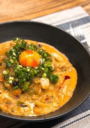【海鮮蒙古パスタ】☆蒙古タンメンアレンジ-レシピのメイン写真