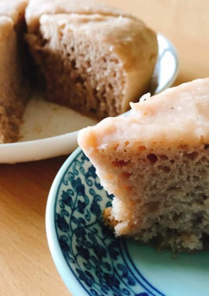 炊飯器で和風のおやつ"おしるこケーキ"-レシピのメイン写真