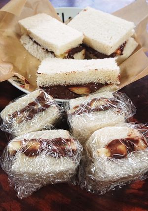 生チョコ救済 チョコバナナサンド-レシピのメイン写真