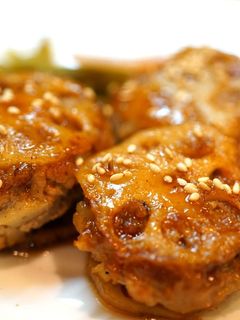 蓮根のはさみ焼き☆-レシピのメイン写真