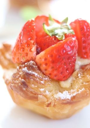 お店みた～い♡可愛いフルーツデニッシュ-レシピのメイン写真
