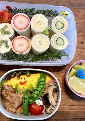 保育園のお弁当（2020.2）-レシピのメイン写真
