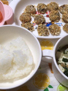 10ヶ月☆ごはん コロッケ 味噌汁-レシピのメイン写真