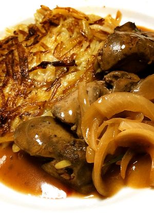 スイス人直伝！～鶏レバーのサワーソテー-レシピのメイン写真