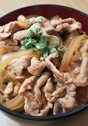 簡単豚丼-レシピのメイン写真