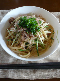 ゆず胡椒+めんつゆで焼きうどん★大人味-レシピのメイン写真