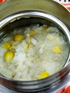ランチにポットでお粥を食べたい。-レシピのメイン写真