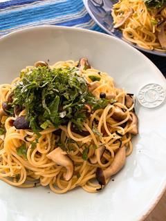 お茶漬けの素で簡単!和風パスタ-レシピのメイン写真