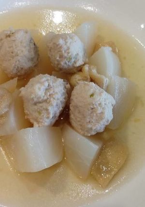 かぶ(大根)と肉団子の煮物-レシピのメイン写真