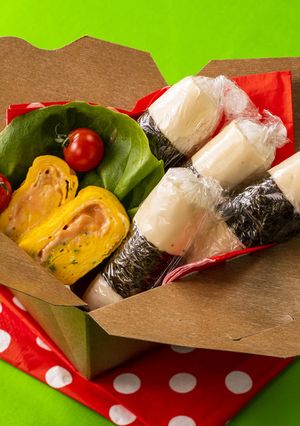 ツナマヨ風味のスティックおにぎり-レシピのメイン写真