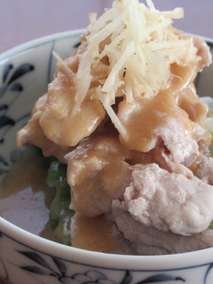 豚こま切れ肉と細ねぎの酢味噌あえ(ぬた)-レシピのメイン写真
