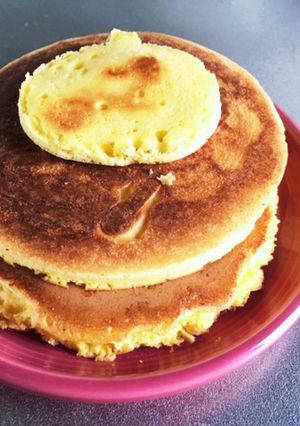 お米粉のパンケーキ　犬用-レシピのメイン写真