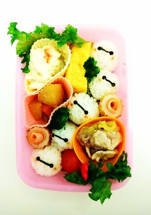 キャラ弁☆簡単コロコロベイマックス-レシピのメイン写真