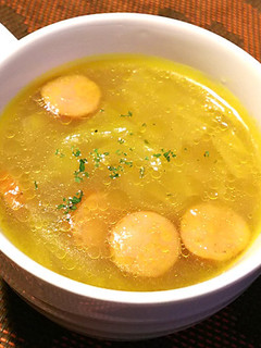 カレー風味のスープ-レシピのメイン写真