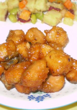 簡単給食　鮭のあずま煮-レシピのメイン写真