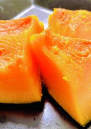 甘〜い♡三温糖で私的♡かぼちゃの煮物♡-レシピのメイン写真