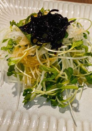 シャキシャキ！大根とカイワレの親子サラダ-レシピのメイン写真
