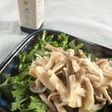 塩きのこと春菊のサラダ
