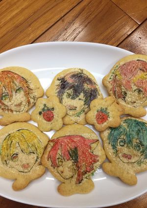 すとぷり推しキャラクッキー（オブラート-レシピのメイン写真