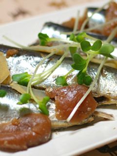 ほろほろ!!いわしの梅酒蒸し-レシピのメイン写真