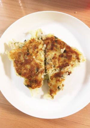 粉ミルク感なし！白菜とツナのお好み焼き-レシピのメイン写真