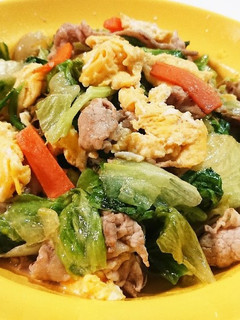レタスと豚肉の中華マヨネーズ和え-レシピのメイン写真