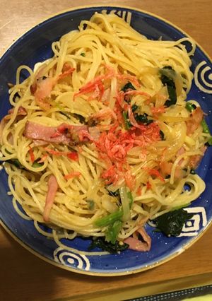 コクうま！和風ほうれん草味噌バターパスタ-レシピのメイン写真