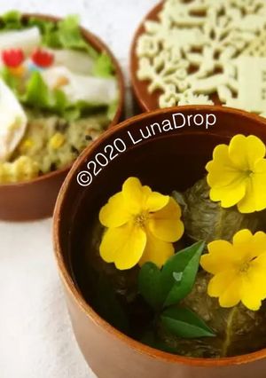 2月19日　めはりおにぎり弁当　詰め方-レシピのメイン写真