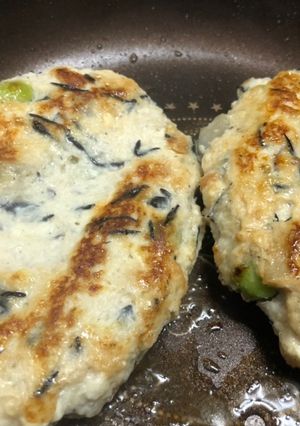 豆腐鶏胸肉ハンバーグ-レシピのメイン写真