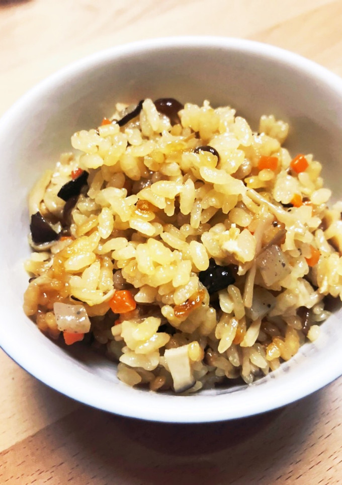 しっかり味のきのこの炊き込みご飯-レシピのメイン写真