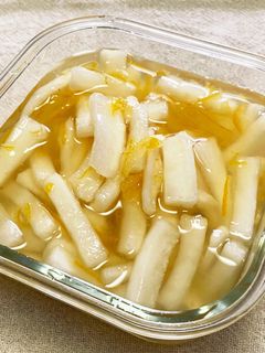 ☆ゆず茶で♪大根の漬物☆-レシピのメイン写真