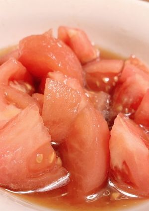 さっぱり食べれる！トマトのナムル風♡♡-レシピのメイン写真