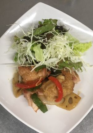 鶏肉と野菜の生姜味噌炒め-レシピのメイン写真