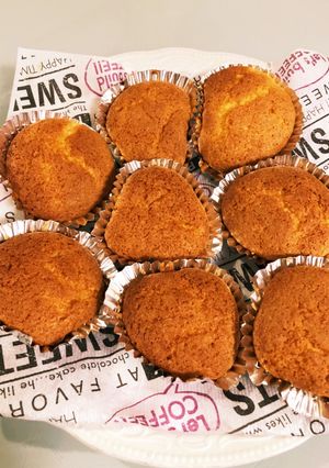 牛乳バターなしの簡単マフィン-レシピのメイン写真