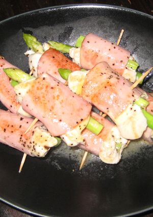 たんぱく質たっぷり☆ささみアスパラ-レシピのメイン写真