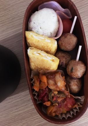 2020.2.19お弁当-レシピのメイン写真