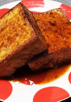厚揚げ(絹あげ)のバター醤油焼き-レシピのメイン写真