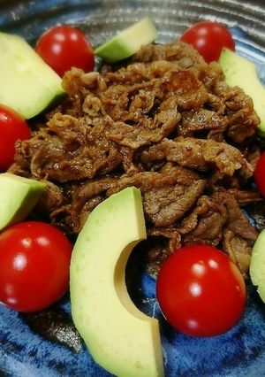 旨っ❤️牛肉のカレーしょうゆ炒め-レシピのメイン写真
