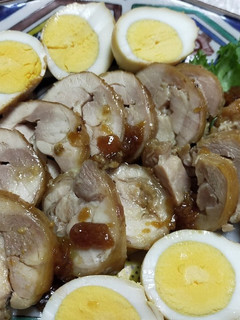 我が家ご馳走 蜂蜜チキンロール♪-レシピのメイン写真