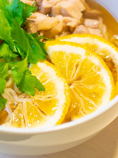 柚子香る♪鶏塩うどん-レシピのメイン写真