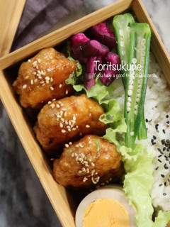お弁当にも!鶏つくね-レシピのメイン写真