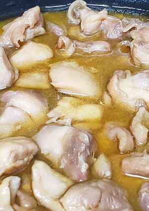 鳥もも肉のお酢の煮物-レシピのメイン写真