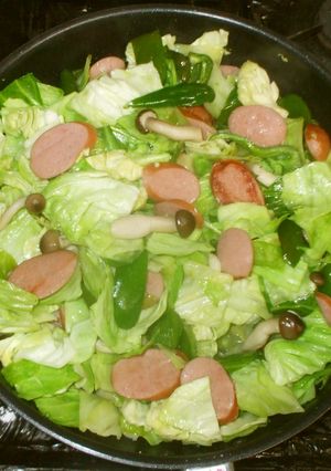 キャベツのビタミン野菜炒め♪簡単-レシピのメイン写真