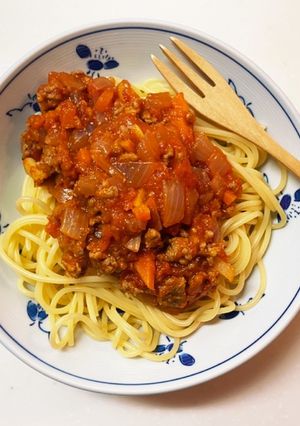我が家の基本のミートソース-レシピのメイン写真
