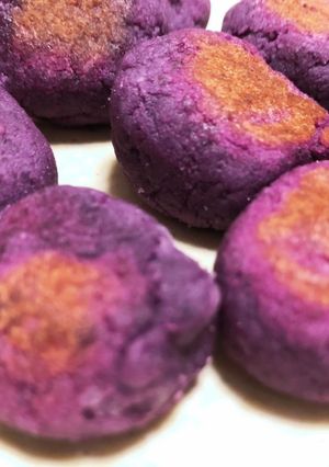 フライパンで紫芋のしっとりクッキー-レシピのメイン写真