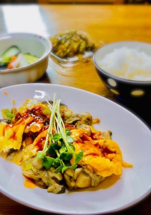 台湾風牡蠣のオムレツ262kcal-レシピのメイン写真