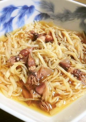 ホタルイカと切干大根の、あっさり煮♡-レシピのメイン写真
